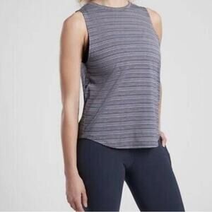 Athleta‎ Cloudlight Striped Muscle Tank 2X